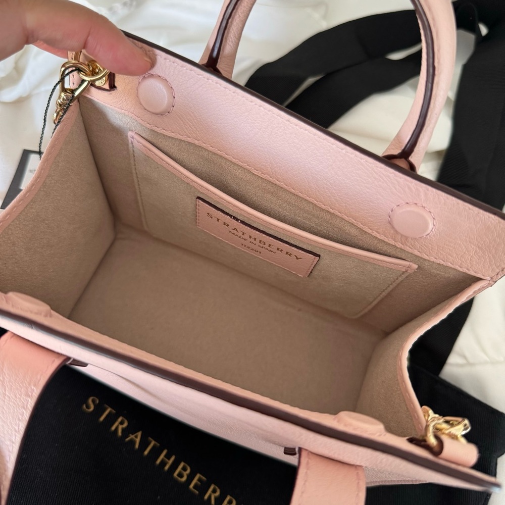 🚫SOLD🚫 Strathberry Nano Tote - Soft Pink - Picture 6 of 7